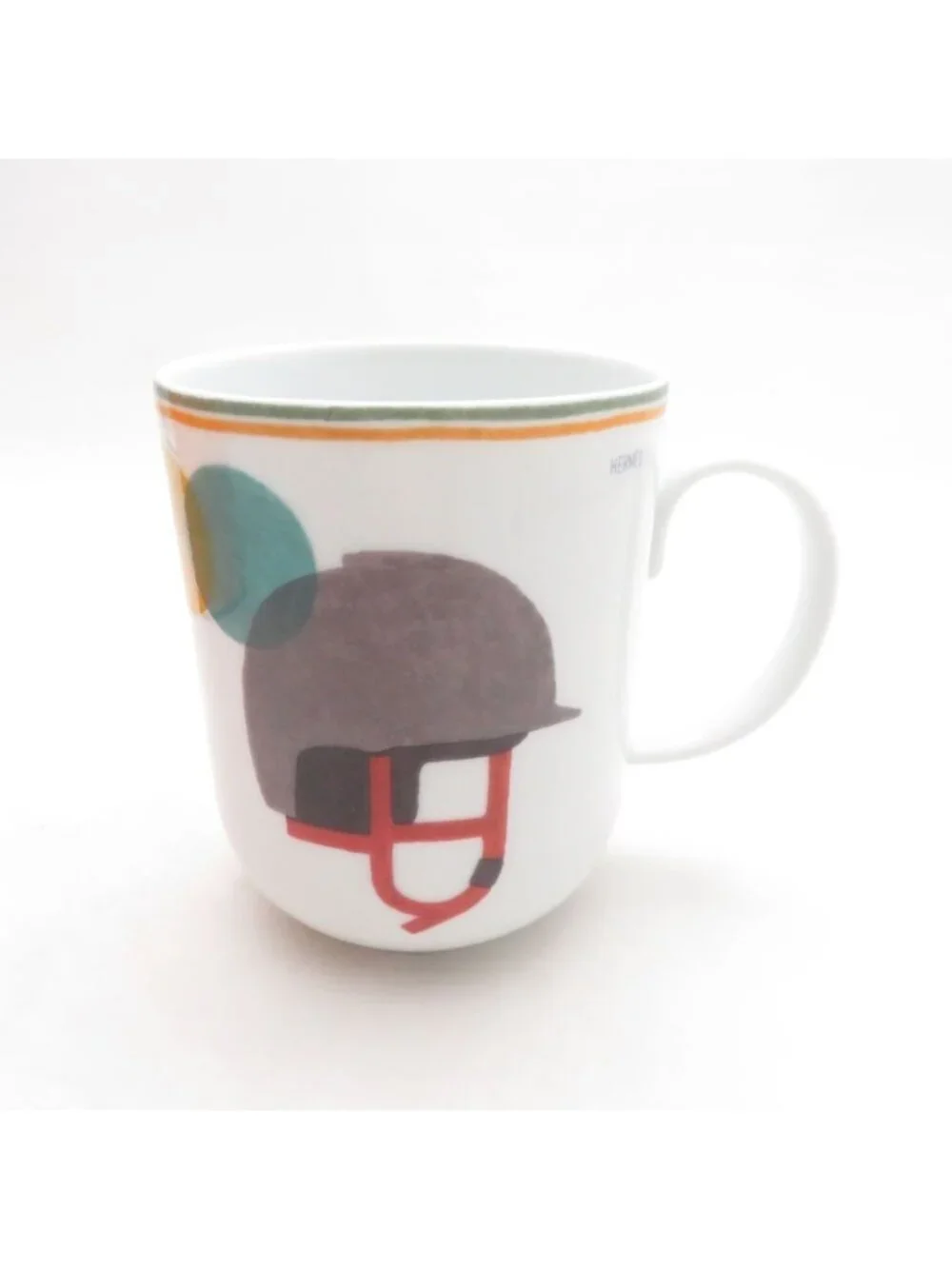 Hermes Cask Mug Porcelain Horse Tea Coffee Tableware Luxury